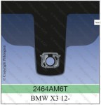 BMW X3 F25 A s rastrom PILKINGTON