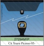 CITROEN XSARA PICASSO A NORDGLASS úchyt nasúvací