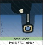 PEUGEOT 407 A  BMW UCHYT okrúhly, otáčací PILKINGTON