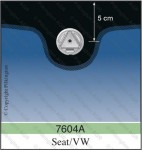 SEAT IBIZA II A / CORDOBA / INCA SP 4cm PILKINGTON