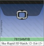 SKODA RAPID II A PILKINGTON 2013-2015