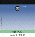 AUDI TT I COUPE A     7CM NORDGLASS