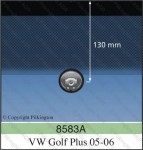 VW GOLF PLUS A SP 13cm NORDGLASS