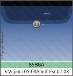 VW GOLF VARIANT A /JETTA III SP 11,5cm PILKINGTON