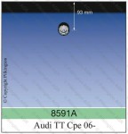 AUDI TT II A CPE PILKINGTON úchyt 9,3cm