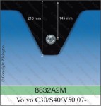 VOLVO S40/V50 A 4T/KOMBI PILKINGTON