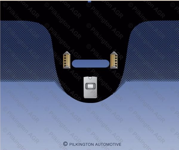 CITROEN XSARA A obdĺžnik senzor PILKINGTON