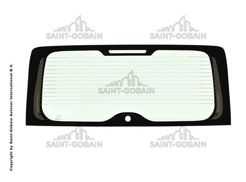 CITROEN JUMPY II B AGC s dierou na stierač