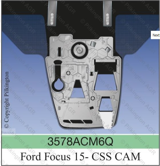 FORD FOCUS III A NORDGLASS