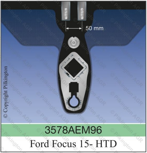 FORD FOCUS III A PILKINGTON
