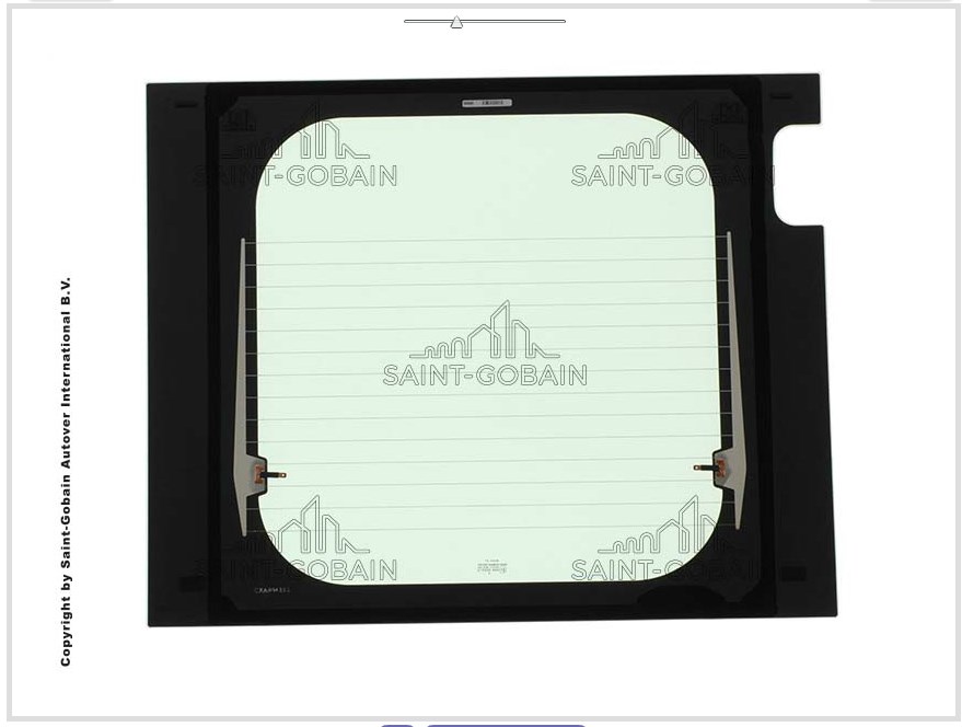 FIAT DUCATO III  B 270° VYREZ NA PANT 1A SAINT-GOBAIN