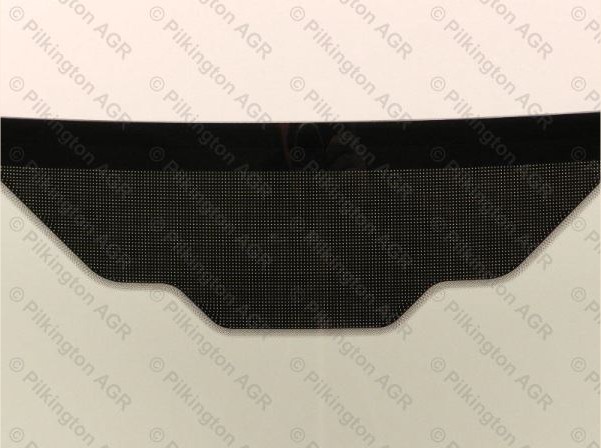 FORD TRANSIT CUSTOM A    bez uchytu PILKINGTON