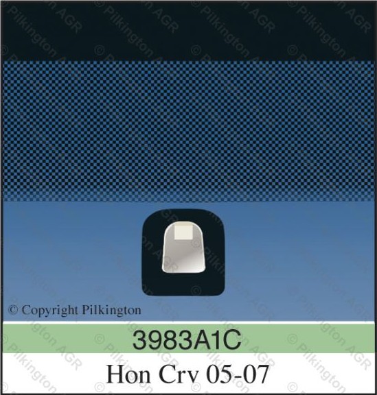 HONDA CRV II A PILKINGTON  lišta na skle