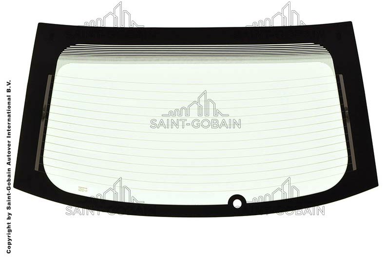 HYUNDAI ACCENT II B  ZNAK HYUNDAI V PLASTE SAINT-GOBAIN