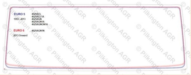 DAF 65 A 75/85/95 PILKINGTON