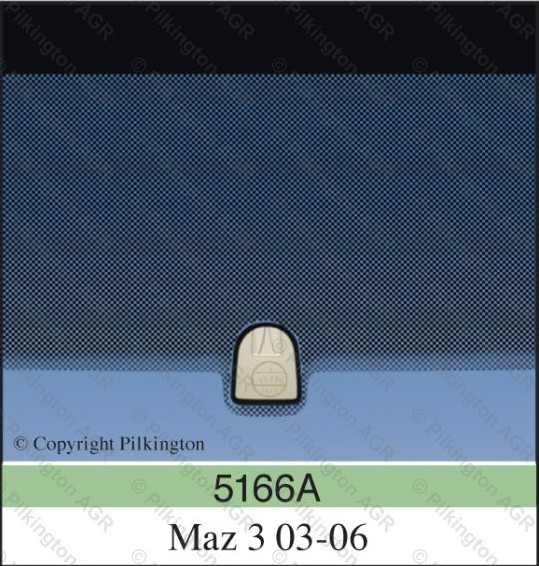 MAZDA 3 I A BEZ BAUSETU PILKINGTON