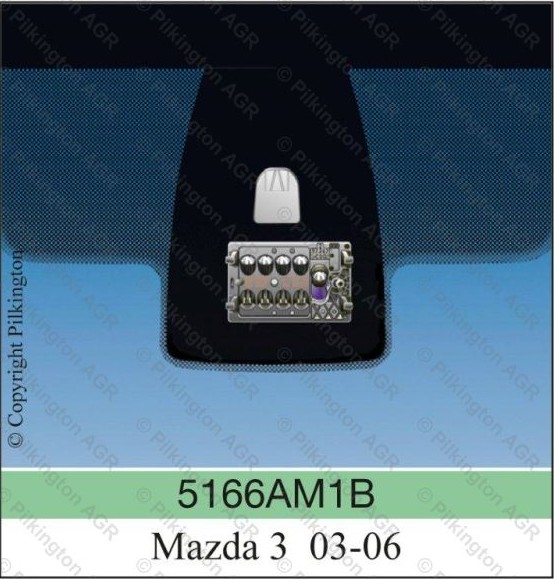 MAZDA 3 I A BEZ BAUSETU PILKINGTON