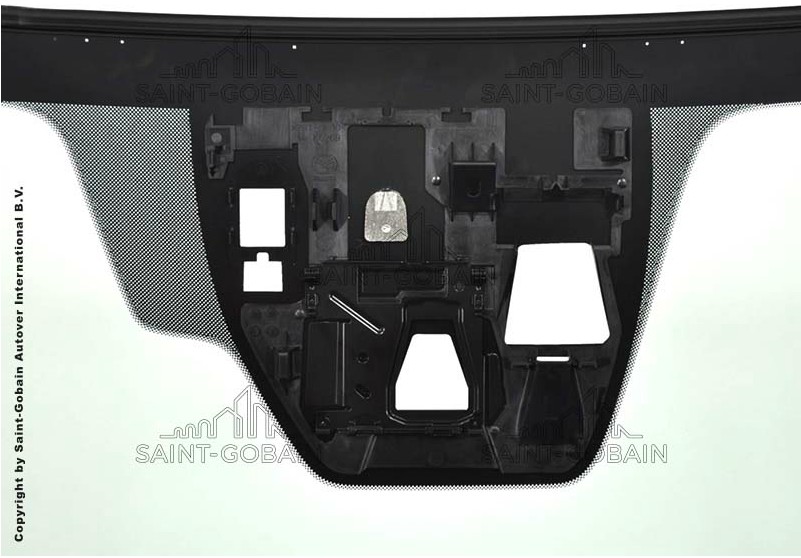 MAZDA 6 III A SAINT-GOBAIN sledovanie jazdnych pruhov,CitySafety