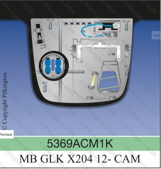 MERCEDES GLK A W204 AGC