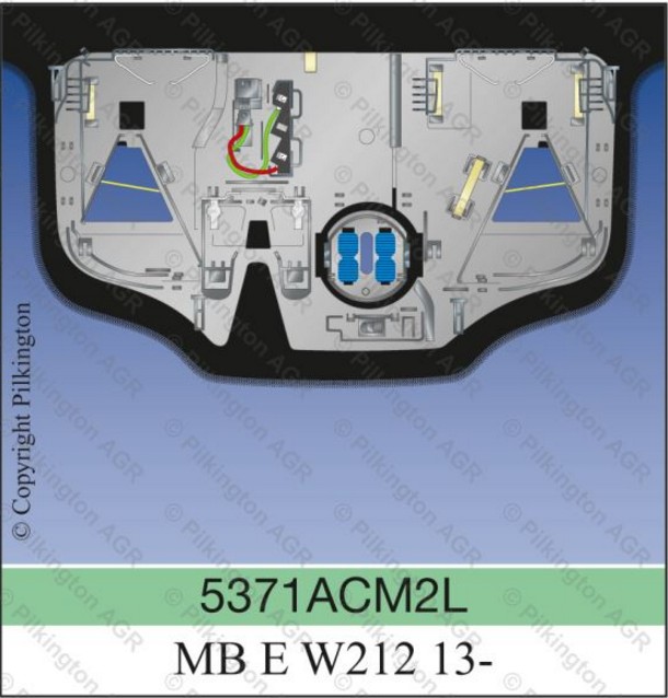 MERCEDES W212 A E-CLASS 4D SAINT-GOBAIN