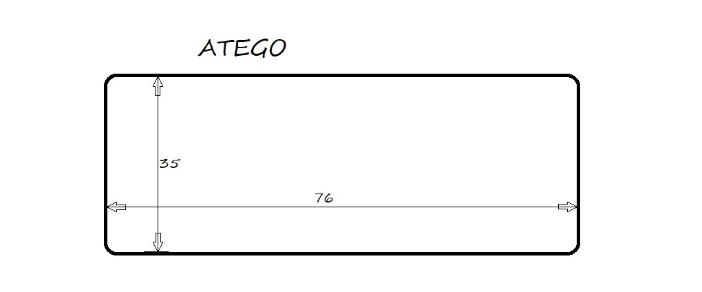 MERCEDES ATEGO I B Montáž do gumy Nové
