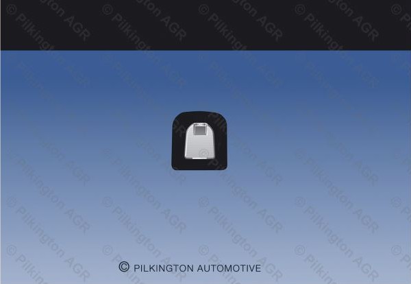 MITSUBISHI PAJERO III A    3/5T  iny uchyt podkova NORDGLASS