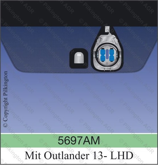 MITSUBISHI OUTLANDER III A PILKINGTON