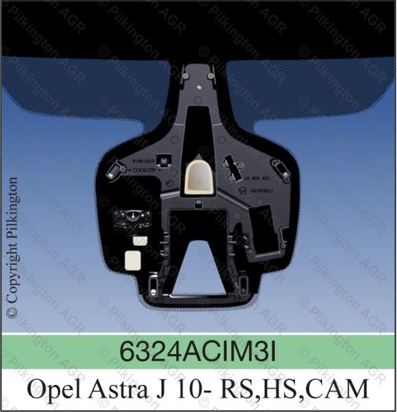 OPEL ASTRA IV J A PILKINGTON