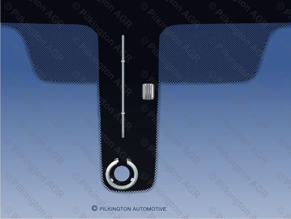 PEUGEOT 307 A OKRUHLY  SENZOR NORDGLASS