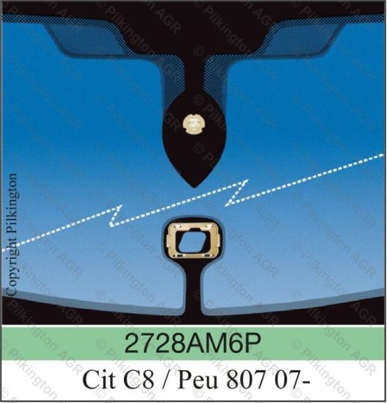 PEUGEOT 807 A /CITROEN C8 KOSOSTVOREC AGC