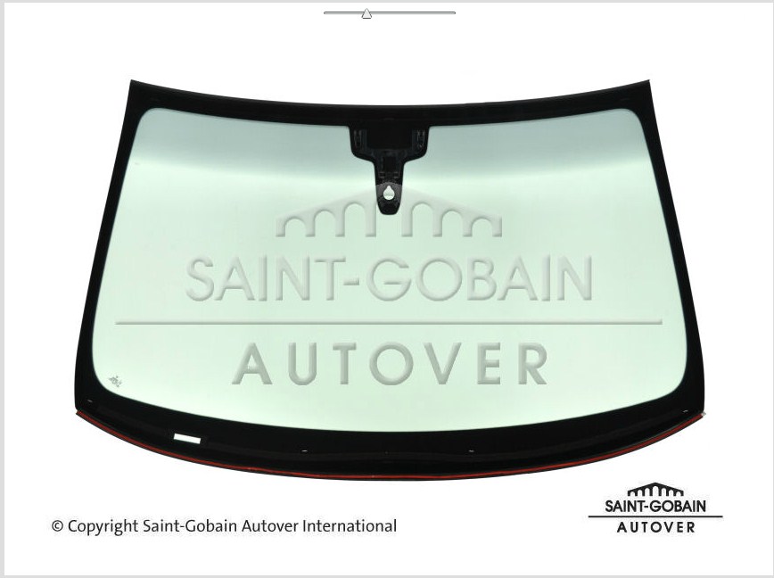 PORSCHE PANAMERA A bez spodného rastra - bodiek SAINT-GOBAIN