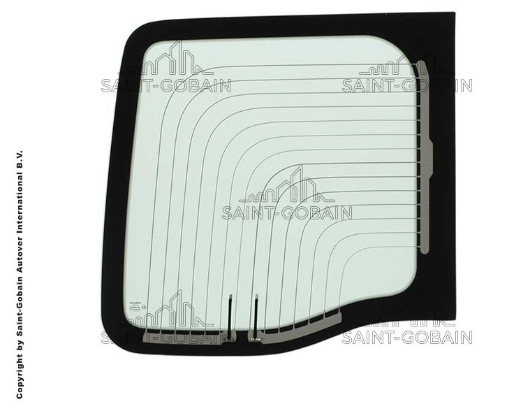 RENAULT MASTER II B / OPEL MOVANO  VYSKA  770mm PILKINGTON