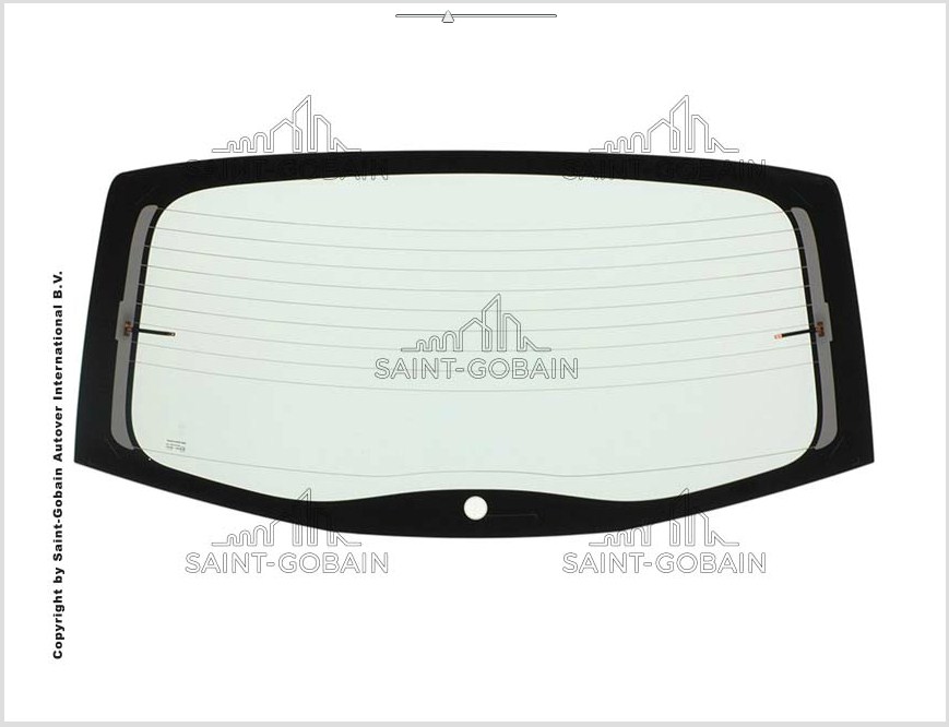 DACIA SANDERO I B 10 pásikov vyhrievania SAINT-GOBAIN