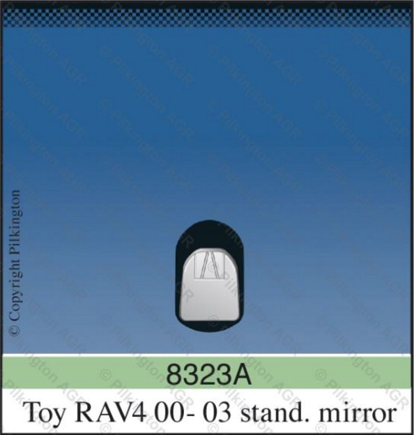 TOYOTA RAV 4 II bez rastra A NORDGLASS