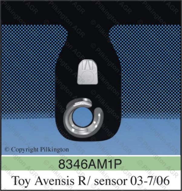 TOYOTA AVENSIS II A PASUJE AJ 6P NORDGLASS