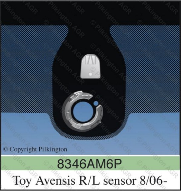 TOYOTA AVENSIS II A PILKINGTON