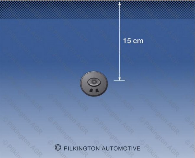 VW GOLF III A SP 15cm PILKINGTON