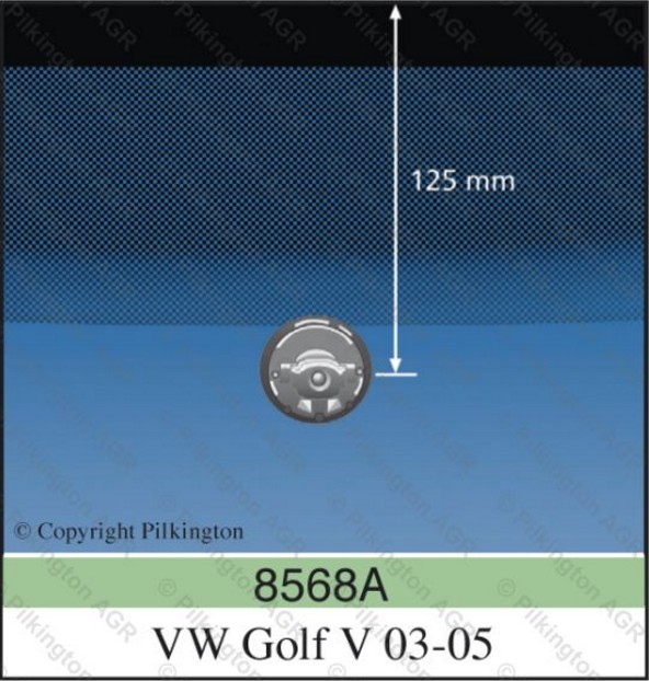 VW GOLF V A SP 12,5cm SAINT-GOBAIN