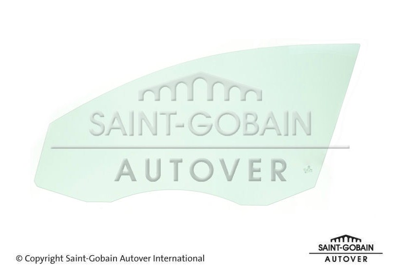 VW PASSAT B6 L SAINT-GOBAIN hrúbka skla 3,85mm