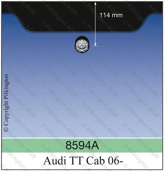 AUDI TT II A CAB SAINT-GOBAIN