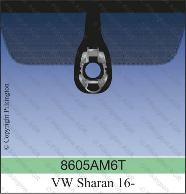 VW SHARAN II A PILKINGTON