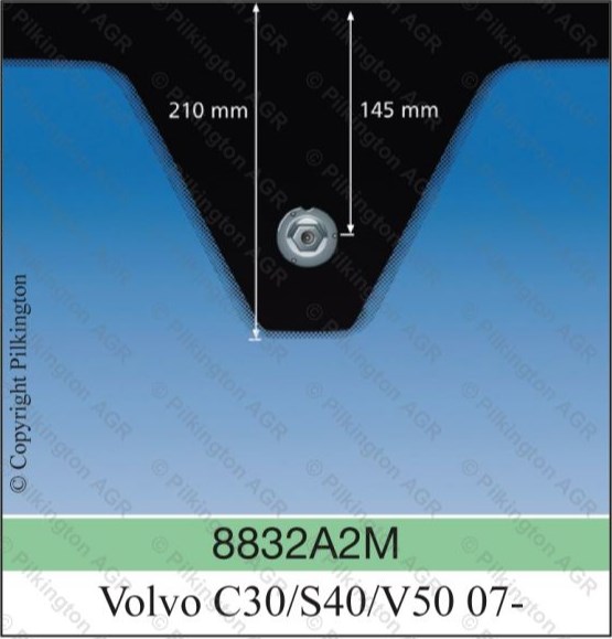 VOLVO S40/V50 A 4T/KOMBI PILKINGTON