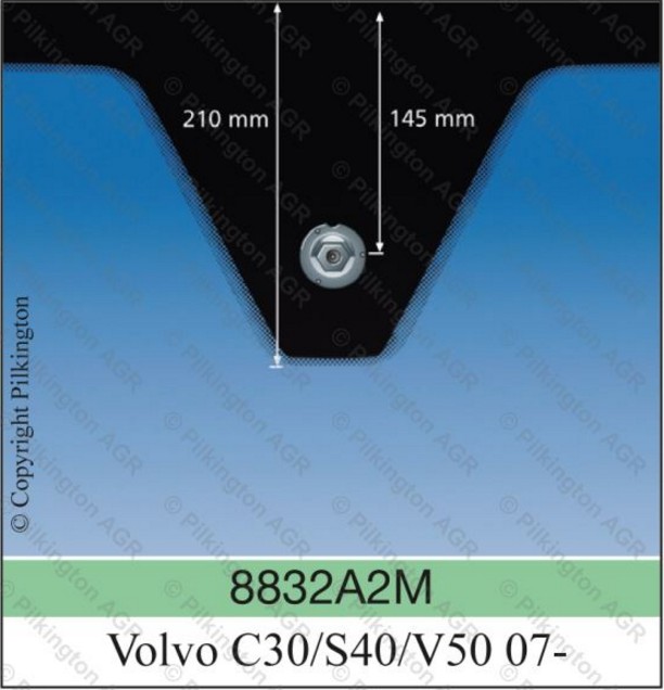 VOLVO S40/V50 A 4T/KOMBI PILKINGTON