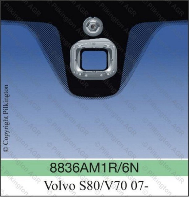 VOLVO S80/V70/XC70 A 1ks nalepiť senzor PILKINGTON