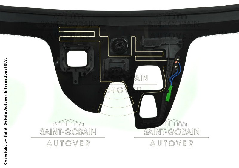 VOLVO S80/V70/XC70 A PILKINGTON
