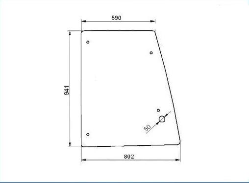 NEW HOLLAND Bager-nakladač LB75 - 115B - horné vo dverách L/P